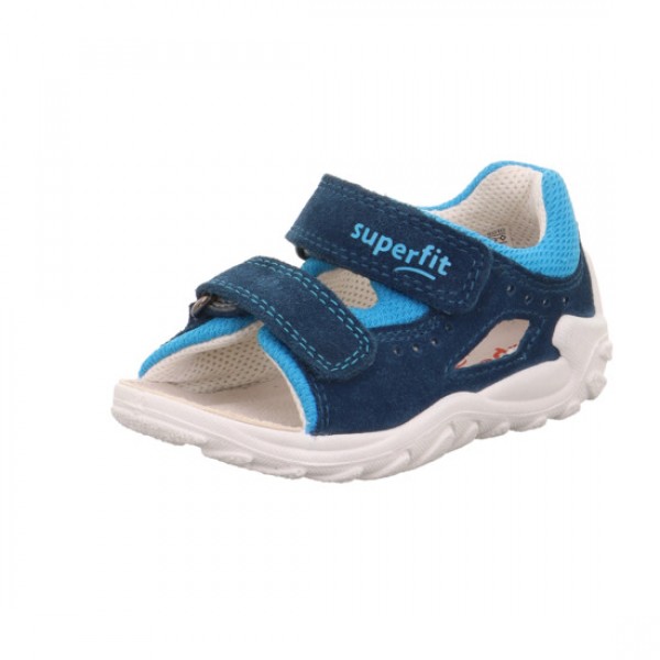 Superfit basutės atviros mėlynos